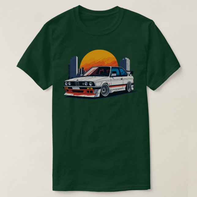 BMW E30 M3 1 T-Shirt (Design vorne)