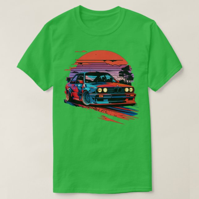BMW e30 M3 T-Shirt (Design vorne)