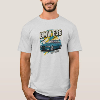 BMW E36 M3: Drift Legend T - Shirt Design