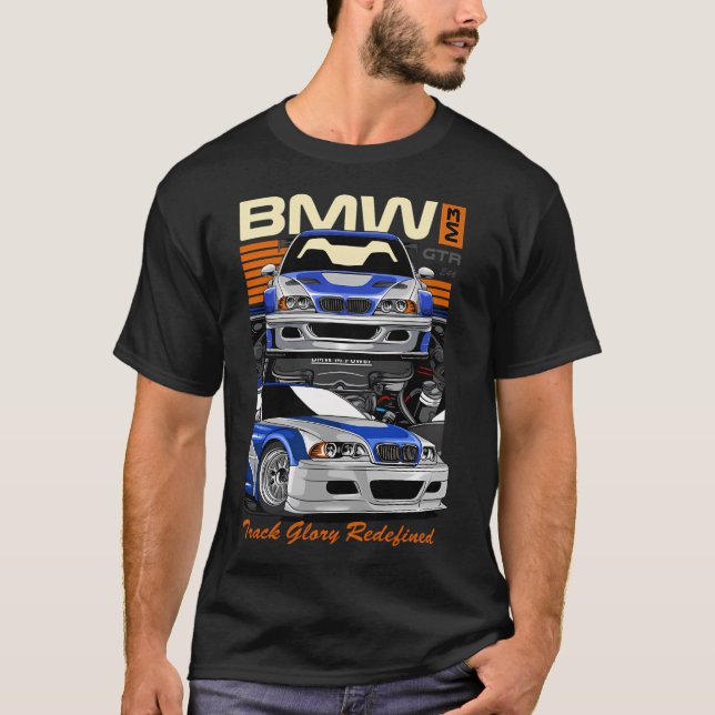 Bmw Gtr E46 T-Shirt (Vorderseite)