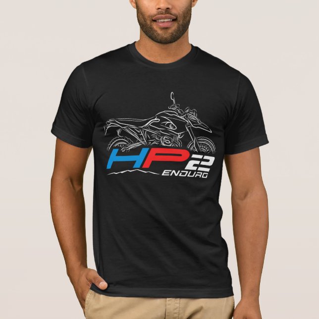 BMW HP2 Enduro 2005-2008 T-Shirt (Vorderseite)