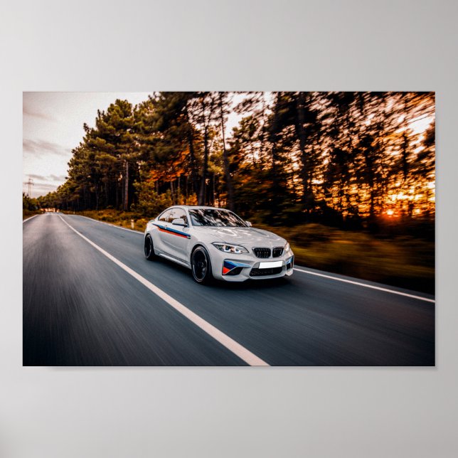 BMW M2 M Leistung Poster (Vorne)