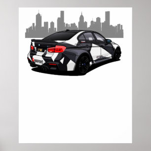BMW M3 F80 POSTER