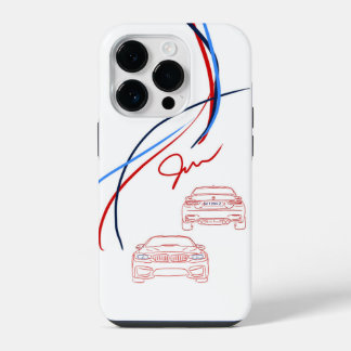 BMW M3/M4 Streifen iPhone 14 Fall Hülle