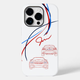 BMW M3/M4 Stripes iPhone 14 Coque