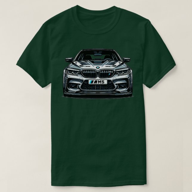 BMW M5 12 T-Shirt (Design vorne)