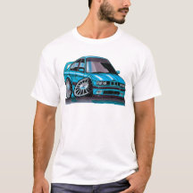 BMW M5 Reihe 5 Design in wunderschönen Karikaturen