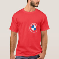 BMW M8 Competition | Fettes rotes Auto-T-Shirt