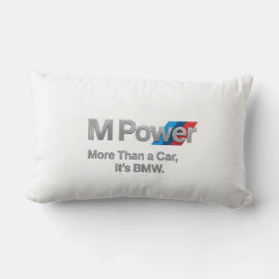 BMW M Power Dekorationskissen für Autofans Lendenkissen