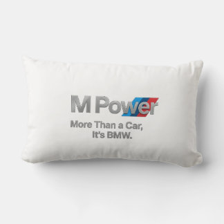 BMW M Power Dekorationskissen für Autofans Lendenkissen
