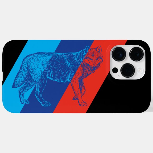 BMW M Wolf Black Edition Case-Mate iPhone 14 Pro Max Hülle (Rückseite (Horizontal))