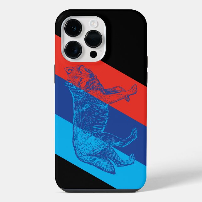 BMW M Wolf Black Edition iPhone 14 Pro Max Hülle (Rückseite)