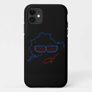 BMW-Nieren-Grill/Nurburgring-Ausgabe (Schwarzes) Case-Mate iPhone Hülle