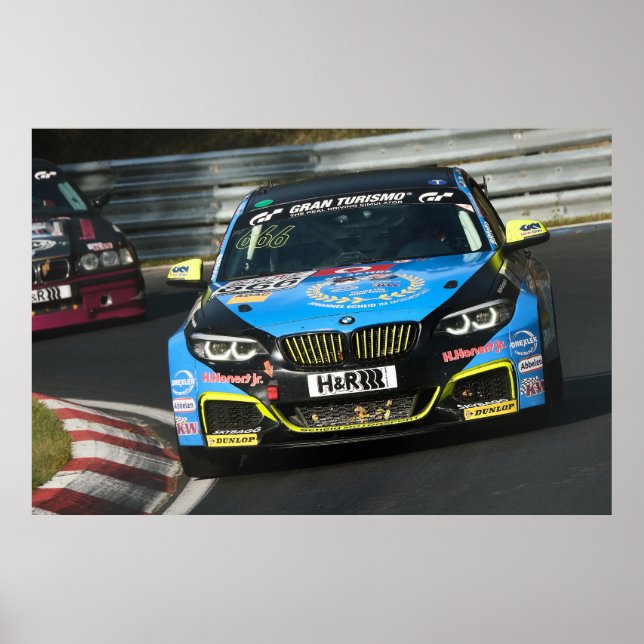 BMW RACING POSTER (Vorne)