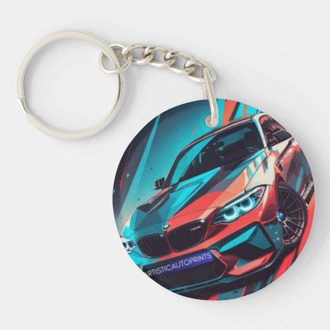 bmwCar,Schlüsselanhänger aus Acryl Schlüsselanhänger (Vorderseite)