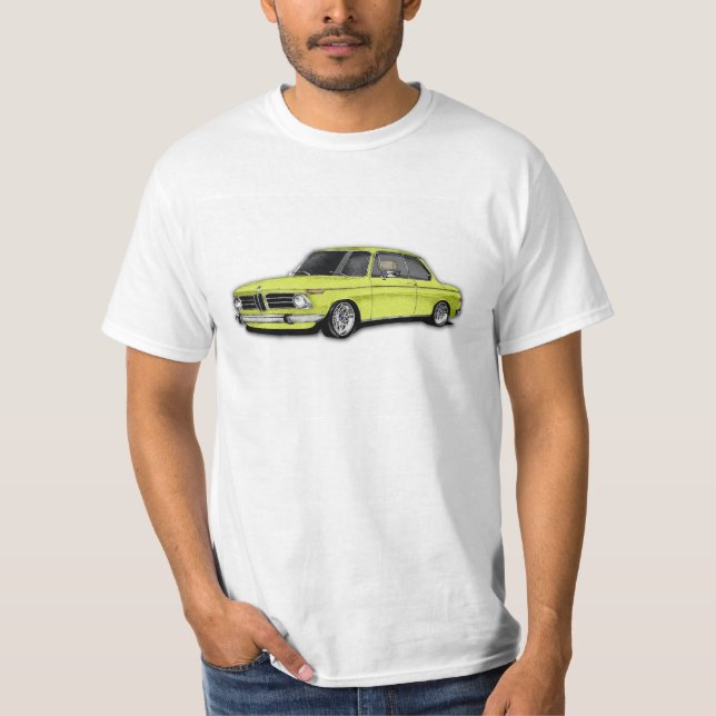 BMWt-shirt 2002 im Autofarbegolf T-Shirt (Vorderseite)