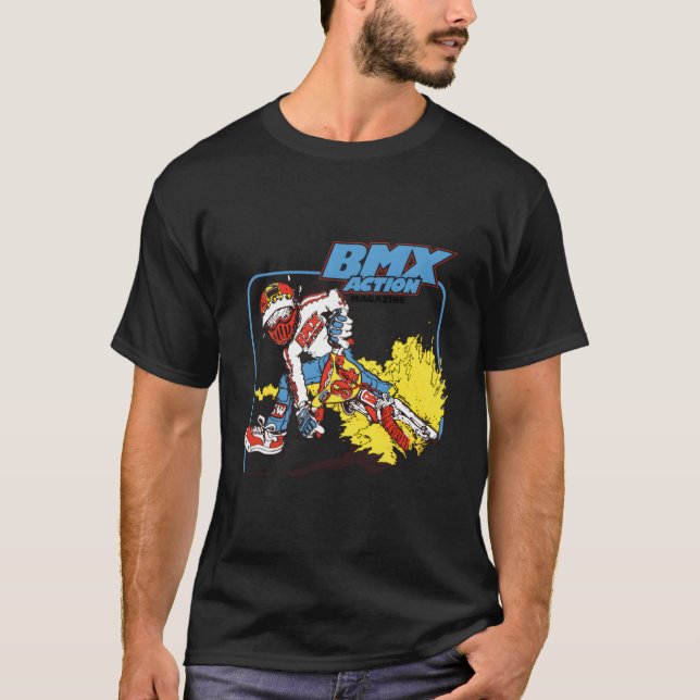 BMX-Aktion T-Shirt (Vorderseite)