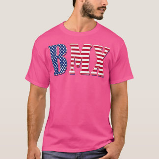 Bmx American Flag Bmx T-Shirt