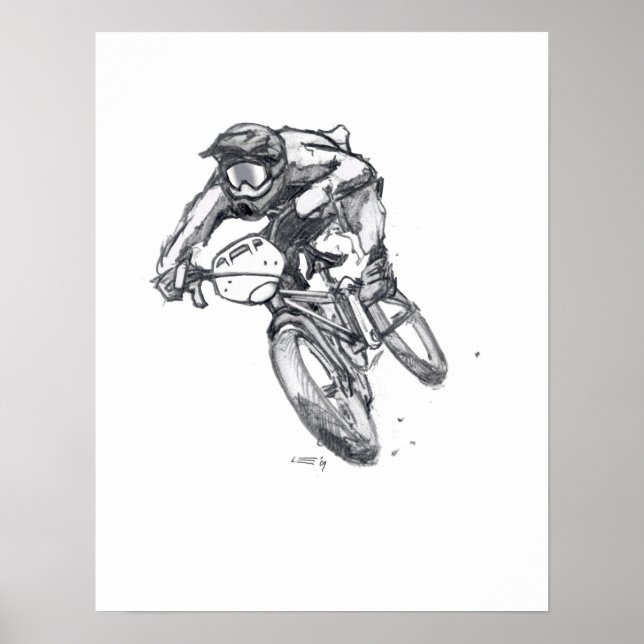 BMX Art Poster #2 verbieten (Vorne)
