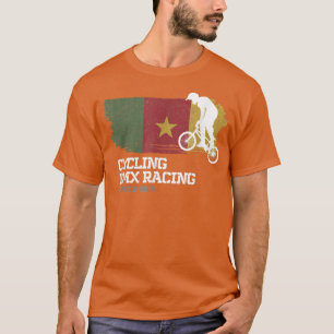 BMX Bike Cameron Flag Fahrradrennen BMX T-Shirt
