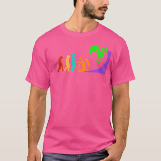 Bmx Bike Cyclist Bmx Fahrräder Fahrrad Evolution B T-Shirt