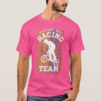 BMX Bike Ecuador Flag Radfahren BMX332 T-Shirt