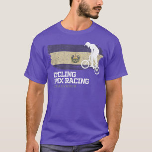 BMX Bike El Salvador Flag Radrennen BM T-Shirt