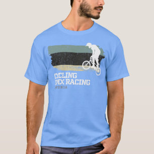 BMX Bike Estland Flagge Radfahren BMX 2 T-Shirt