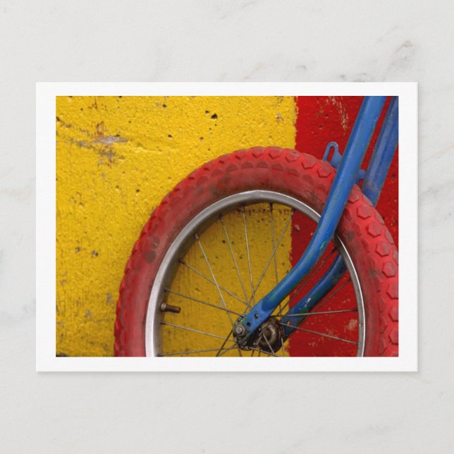 BMX Bike Fahrrad Fahrrad Fahrrad Fahrrad Postkarte (Vorderseite)