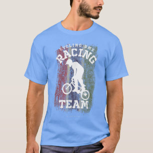BMX Bike Gambia Flag Radfahren BMX353 T-Shirt