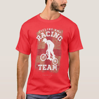 BMX Bike Georgia Flag Radrennen BMX356 T-Shirt