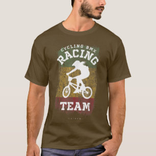 BMX Bike Guinea Flag Radrennen  T-Shirt
