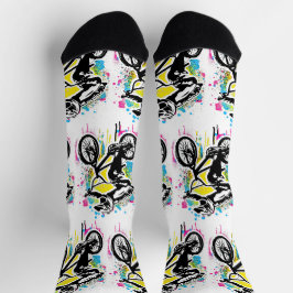 Bmx Bike Racing - Bmx Biking Socks - Bmx Freestyle Socken