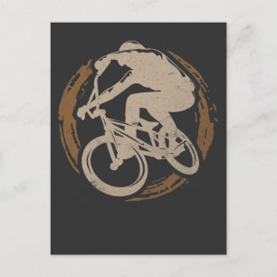 BMX Bike Racing Boys Freestyle Fahrrad Postkarte
