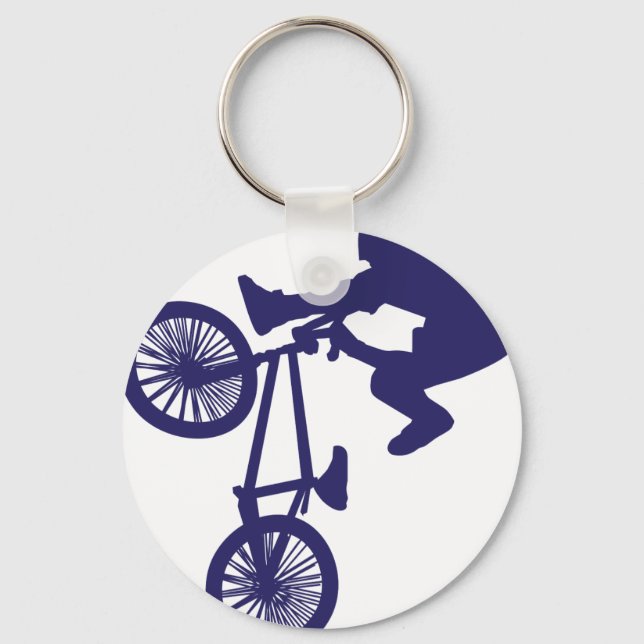 BMX BIKE RIDER SCHLÜSSELANHÄNGER (Vorderseite)