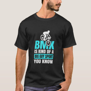 Bmx Bike Rims Bars, wie ein großer Typ Sport, den  T-Shirt