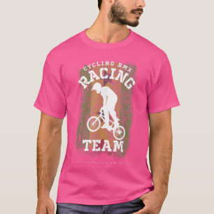 BMX Bike Sao Tome & Principe Flag Radfahren R T-Shirt