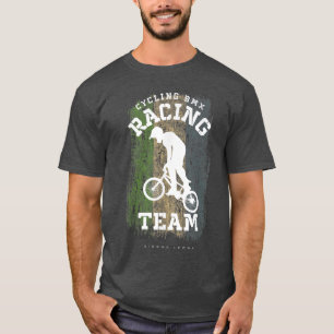 BMX Bike Sierra Leone Flag Radrennen B T-Shirt