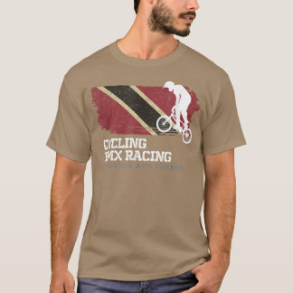 BMX Bike Trinidad und Tobago Flag Radfahren Rac T-Shirt