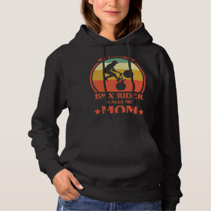 BMX Bike Womens Mein Favorit BMX Rider nennt mich Hoodie