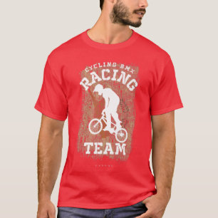 BMX Bike Zypern Flaggen Radrennen BMX 270 T-Shirt
