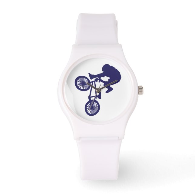 BMX Biker Armbanduhr (Vorderseite)