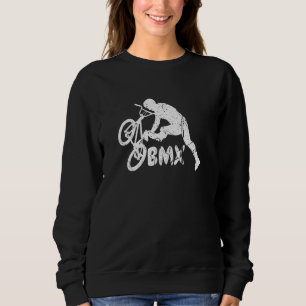 Bmx Biker Fahrrad Mountainbike Männer Rennen Fraue Sweatshirt