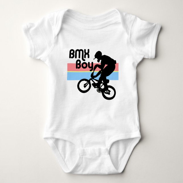 BMX Boy / BMX Girl Baby Strampler (Vorderseite)