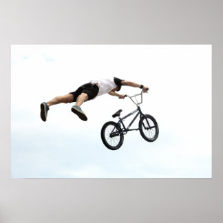 BMX, Copyright Karen J Williams Poster
