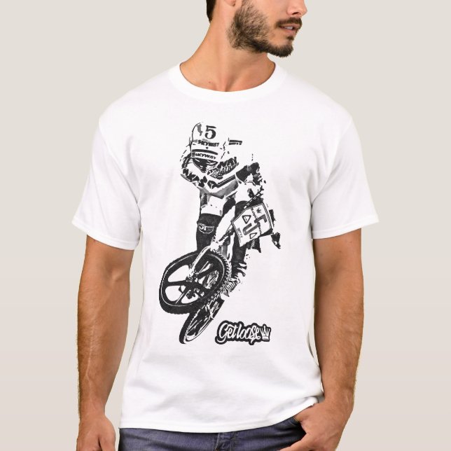 Bmx der alten Schule T-Shirt (Vorderseite)