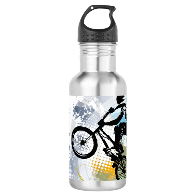 BMX EDELSTAHLFLASCHE (Vorderseite)