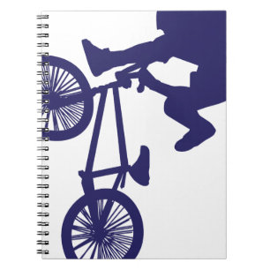 BMX-Fahrer Notizblock