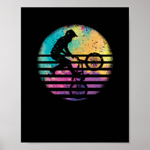 BMX Fahrrad motocross-bike Poster