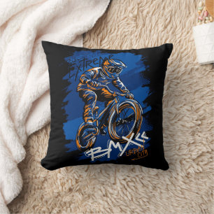 BMX-Fahrrad Urban Graffiti Streetwear Kissen